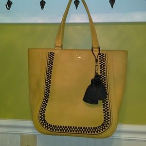 Kate Spade Large Mustard Bag NWT